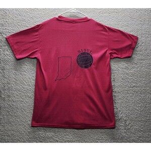 Vintage Made In USA Pink Jerzees "SISVL Volleyball" Shirt Size L 42-44